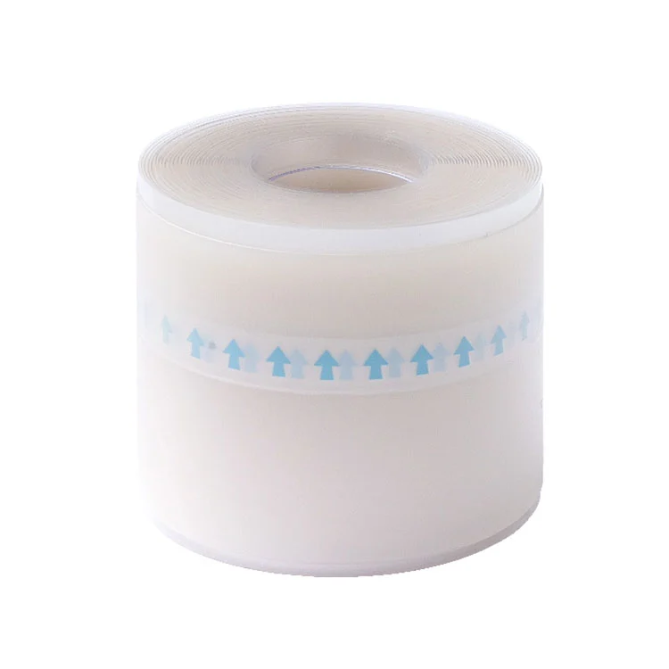 정맥 궤양을 위한 당김 탭이 있는 경계형 하이드로콜로이드 드레싱 롤