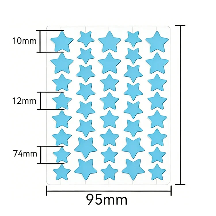 귀여운 여드름 패치 스티커